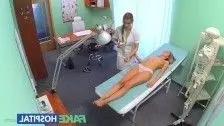 Girl doctor seduced the patient