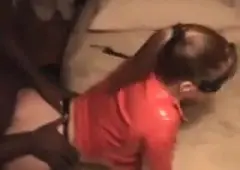 Baling Negro fucks cancer a white girl on a home camera