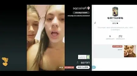 Youngsters put themselves up for a show in the periscope