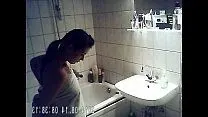 I shot a niece in a bathroom on a hidden camera